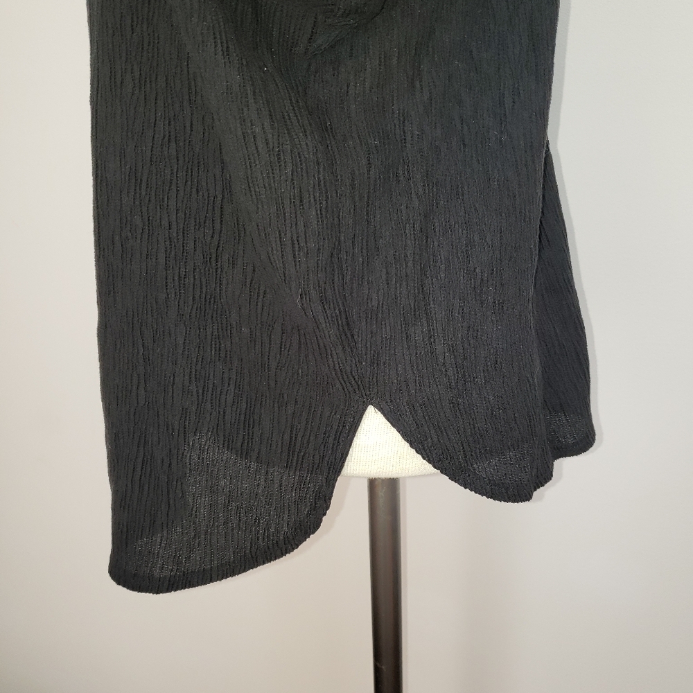 Mango Textured Drop Shoulder Button-Front Shirt, … - image 5